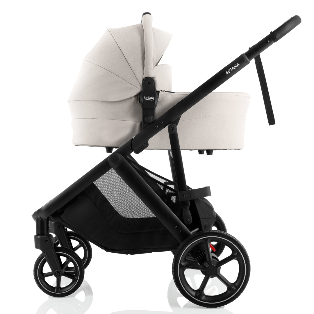 Britax Aptana Stroller with Bassinet & Lower Adaptors
