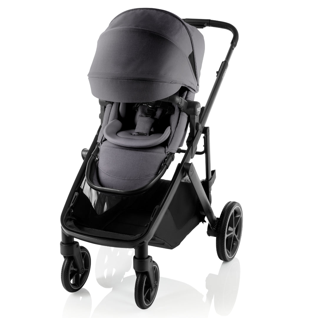Britax Aptana Stroller with Bassinet & Lower Adaptors