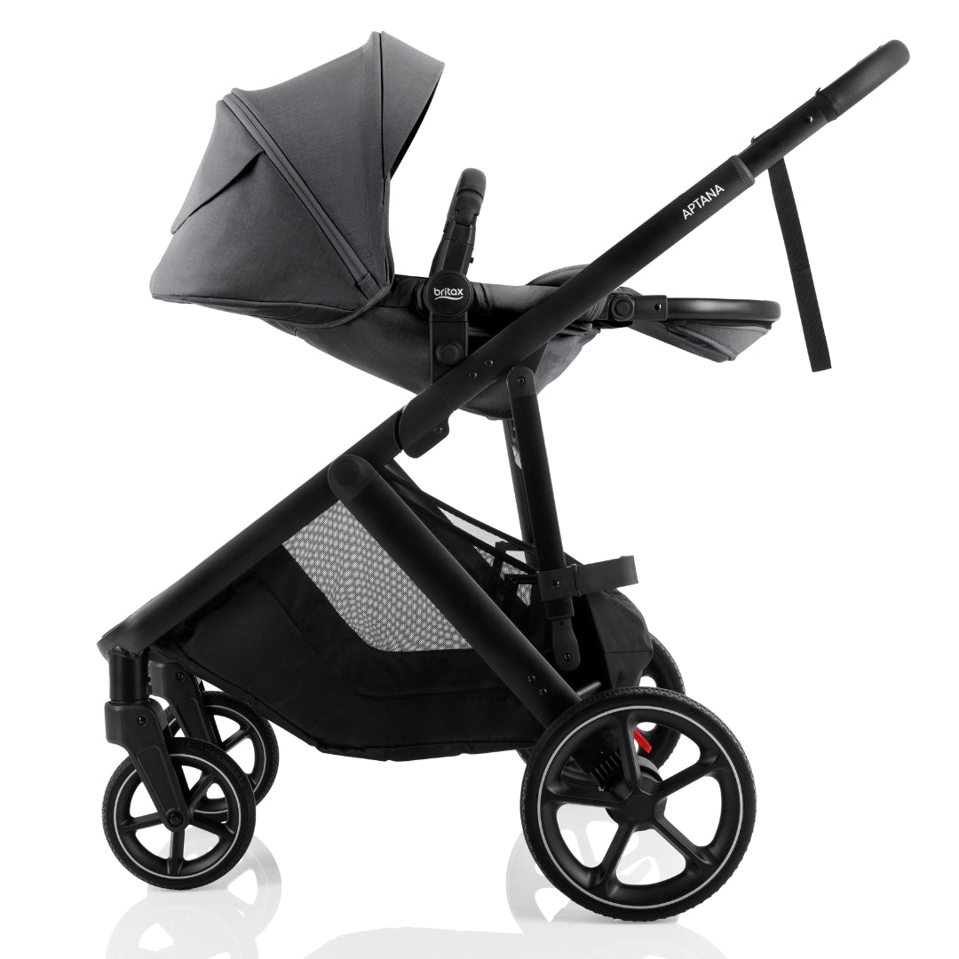 Britax Aptana Stroller with Bassinet & Lower Adaptors