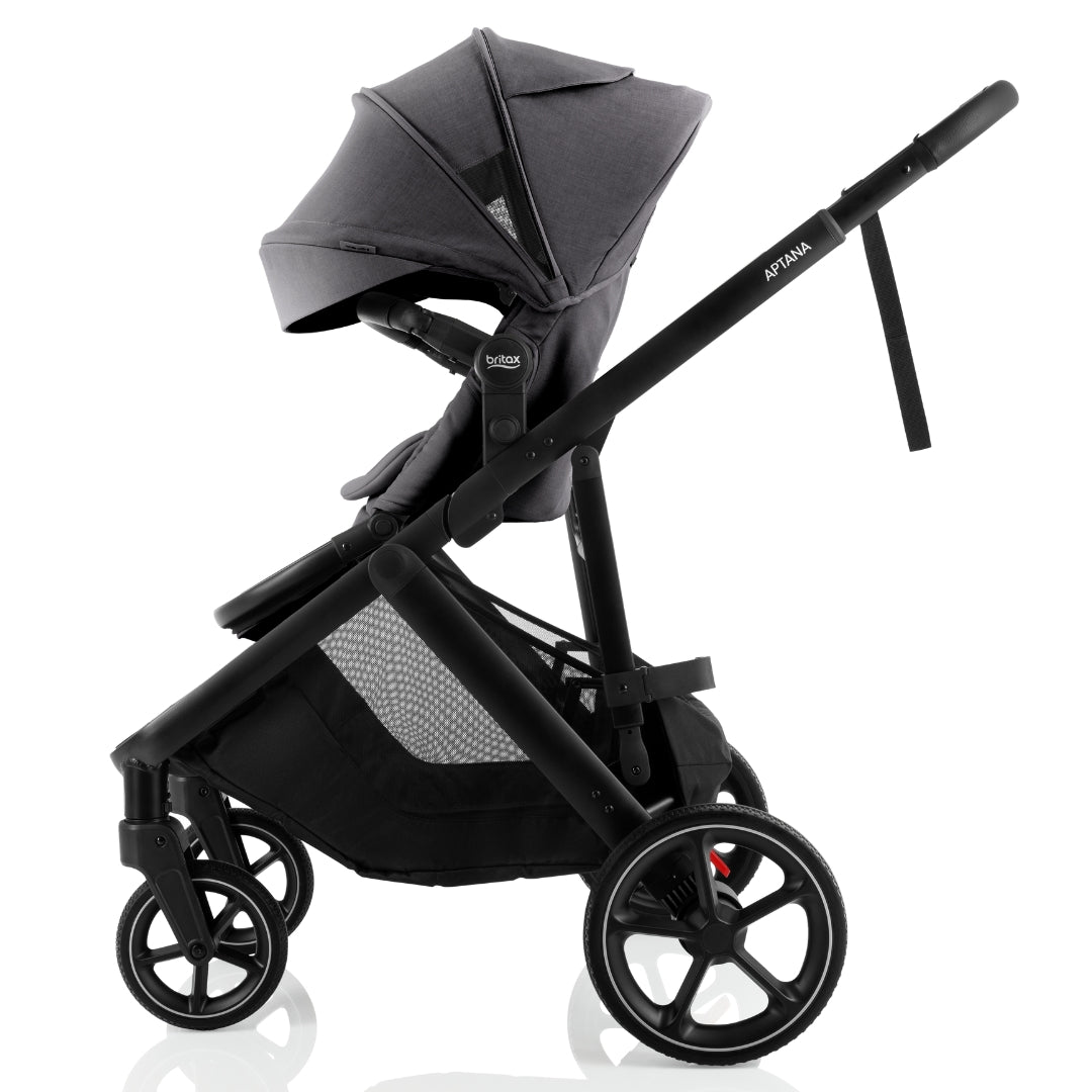 Britax Aptana Stroller with Bassinet & Lower Adaptors