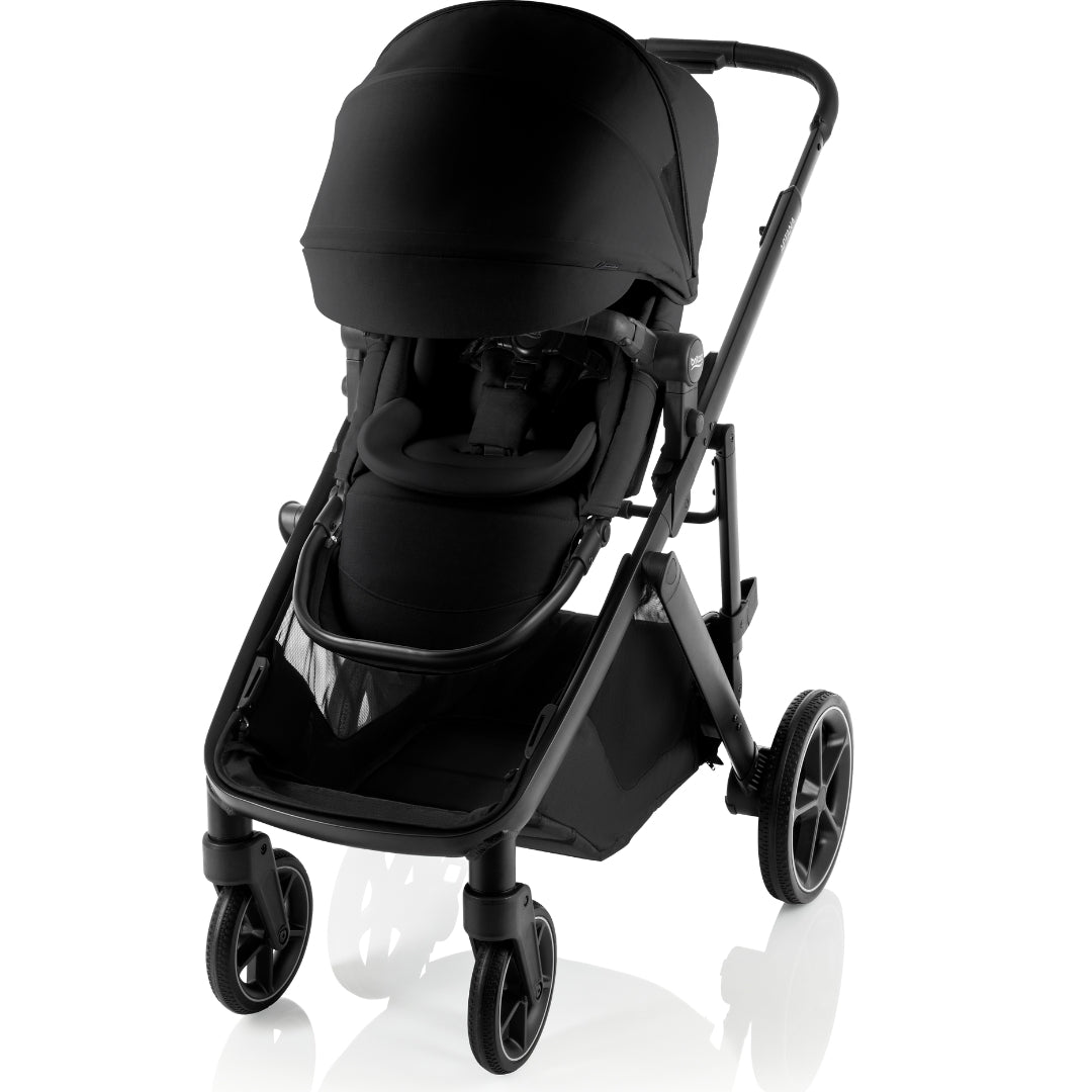 Britax Aptana Stroller with Bassinet & Lower Adaptors