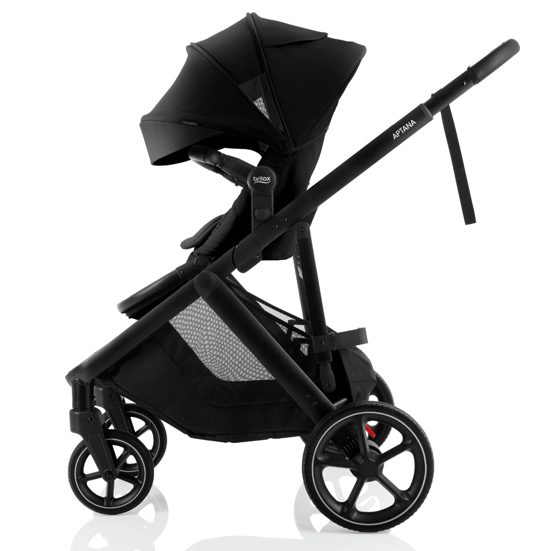 Britax Aptana Stroller with Bassinet & Lower Adaptors