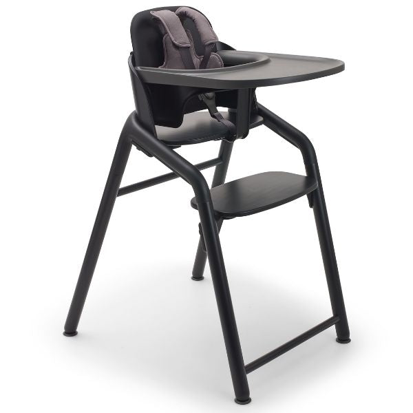 Bugaboo Giraffe High Chair BLACK Complete with Pillow Set