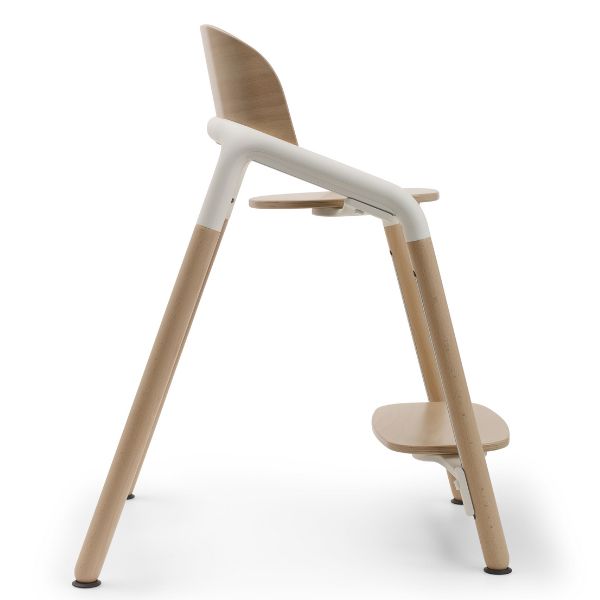 Bugaboo Giraffe High Chair NEUTRAL WOOD/WHITE Complete with Pillow Set