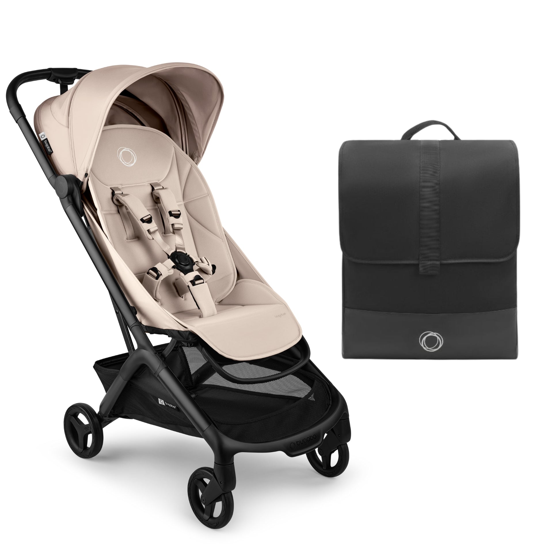 Bugaboo Butterfly 2 Pram + Transport Bag Bundle
