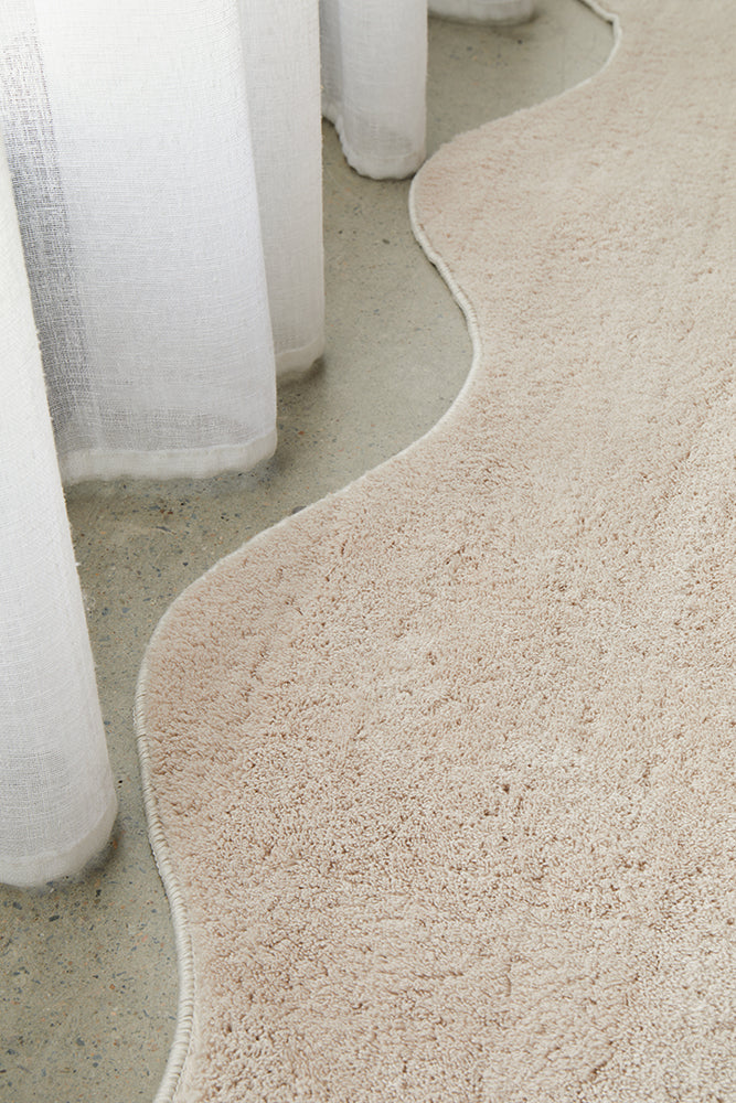 Sybaki Evelyn Beige Runner Rug