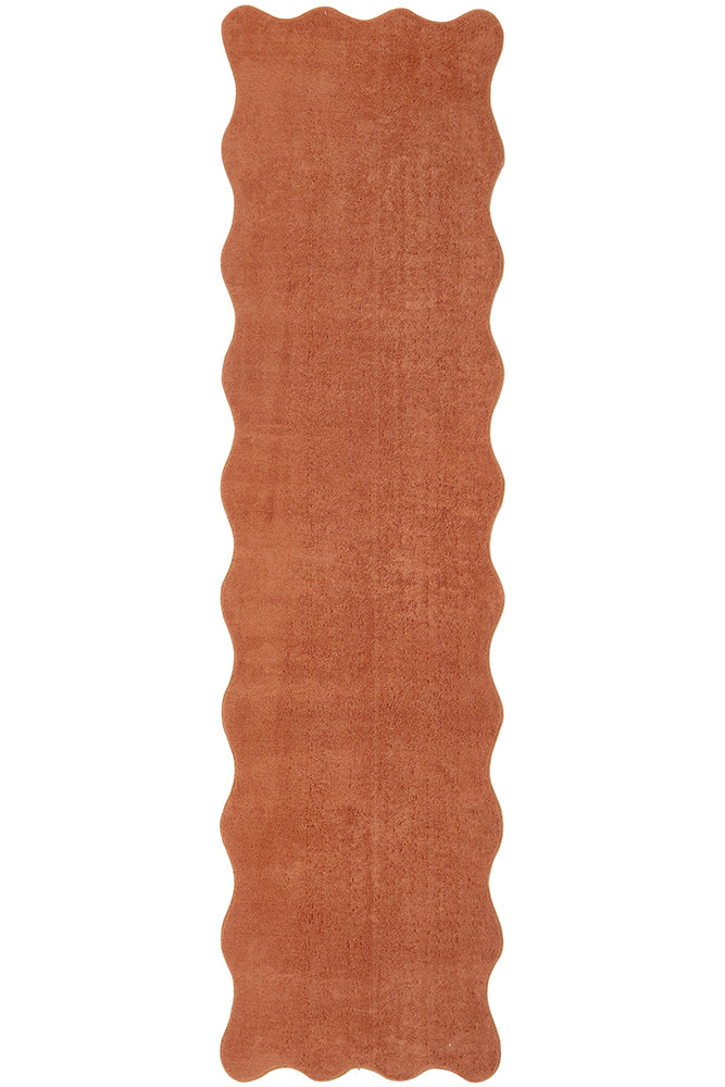 Sybaki Evelyn Terracotta Runner Rug