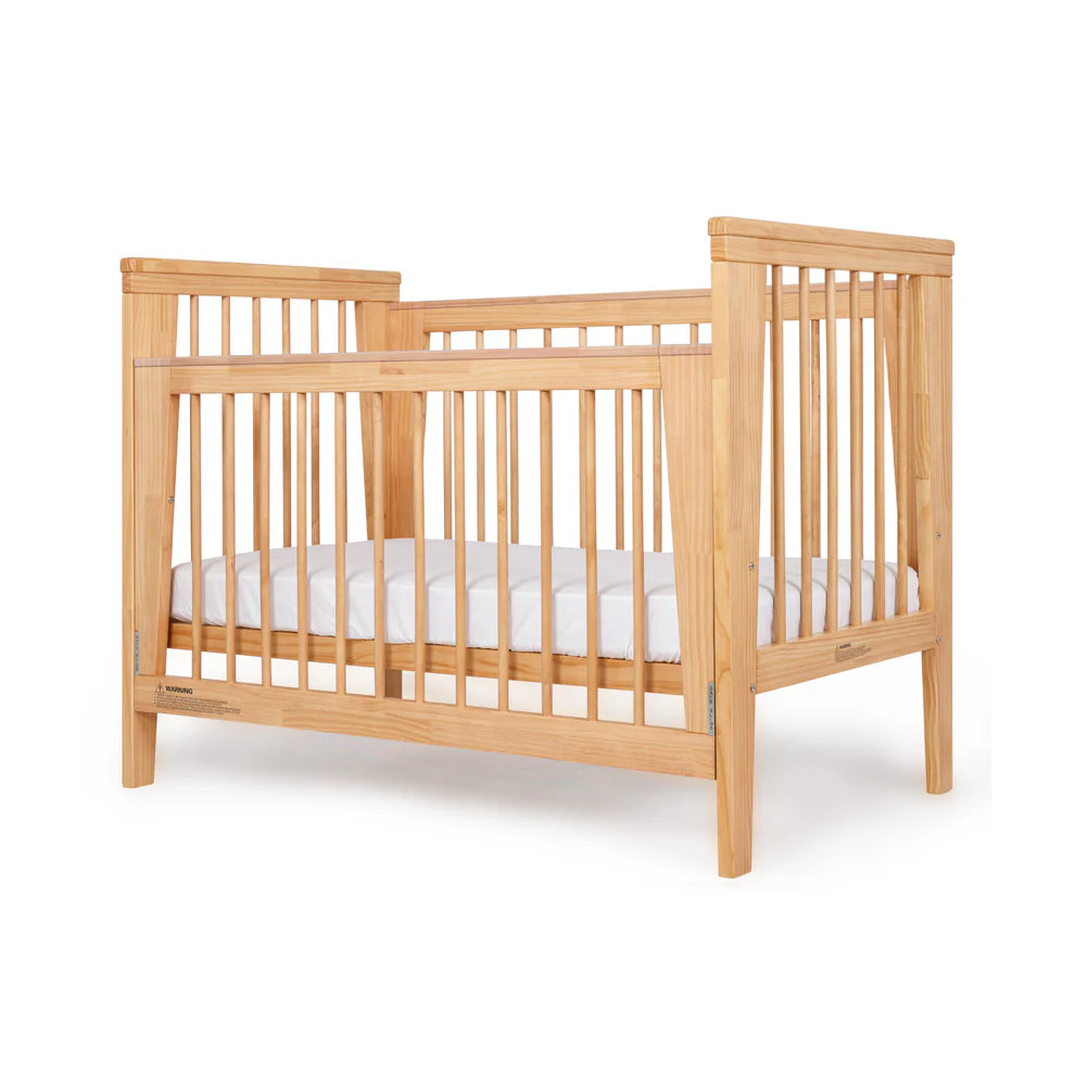 Wooden baby crib