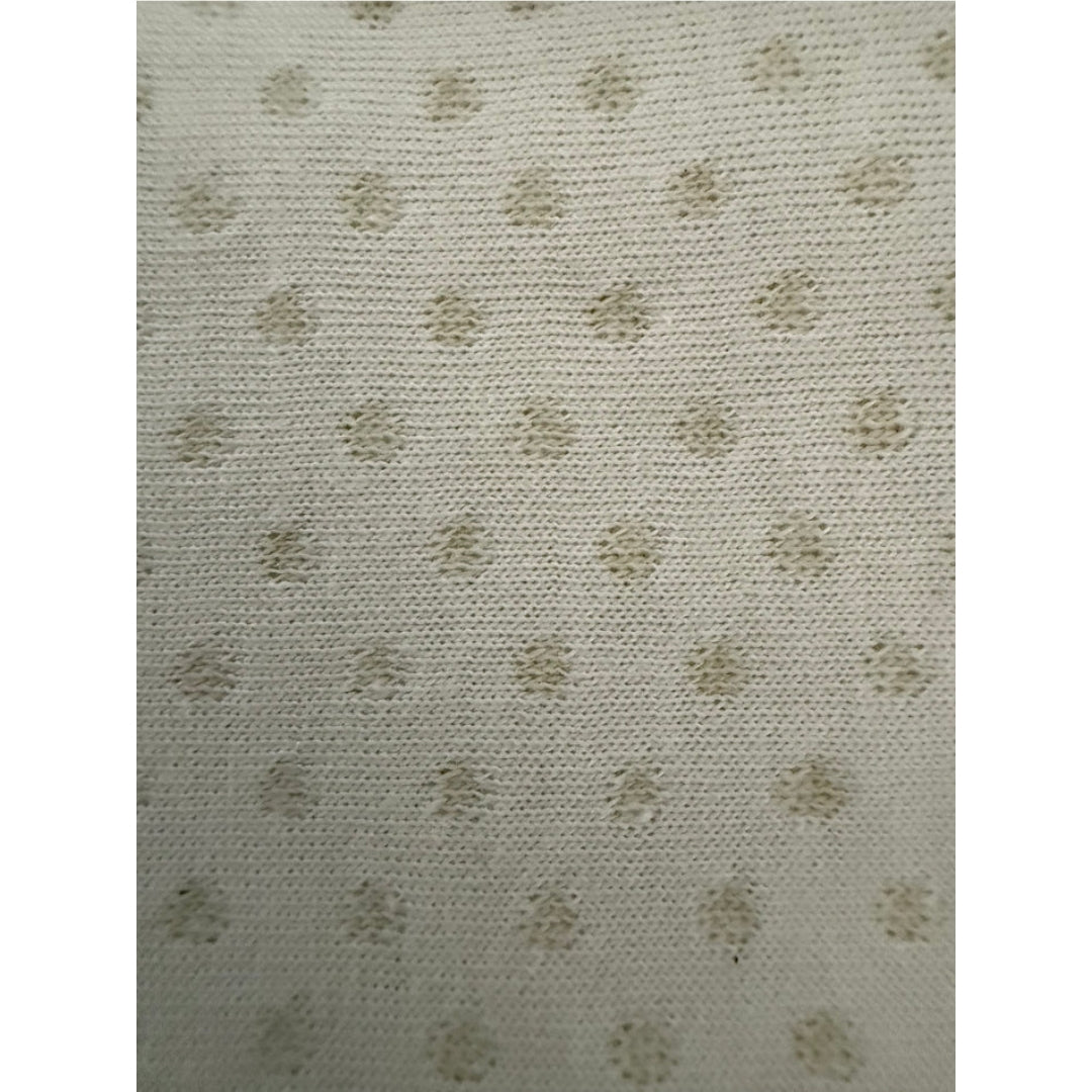 Fibre For Good Undyed Organic Cotton Double Sided Jacquard Wrap