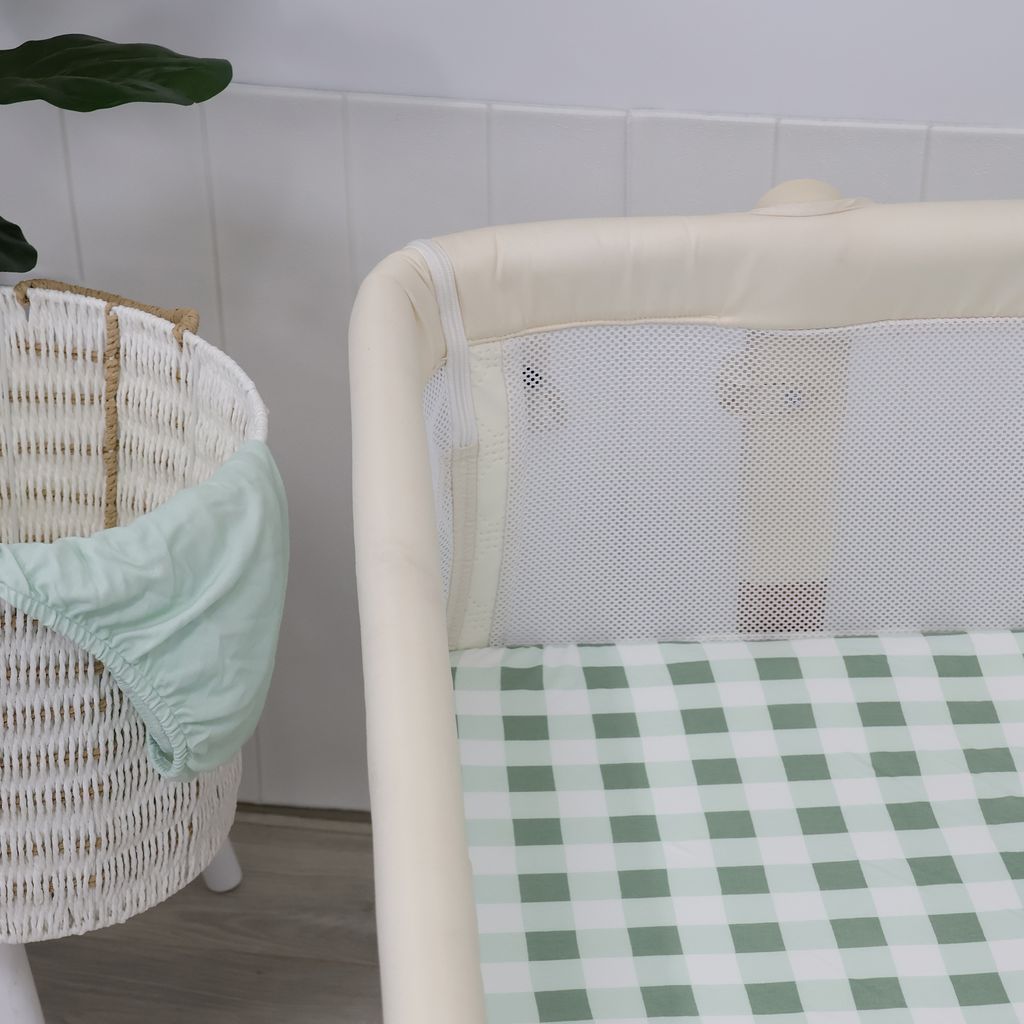 Bubba Blue Sundae Jersey Bedside Sleeper Fitted Sheets 2pk