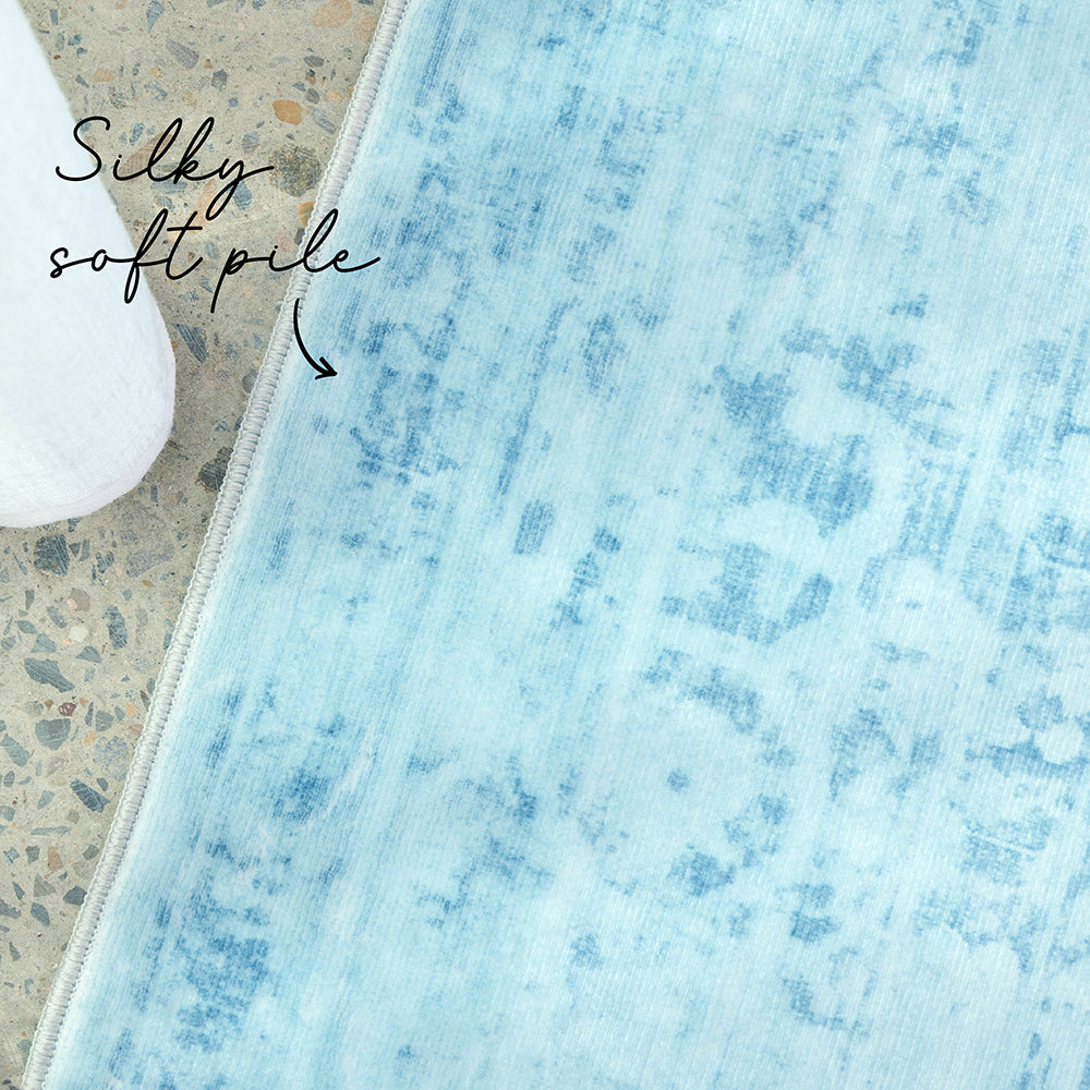 Sybaki Aurora Aquamarine Rug