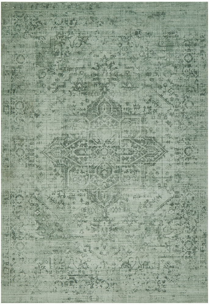Sybaki Aurora Emerald Green Rug