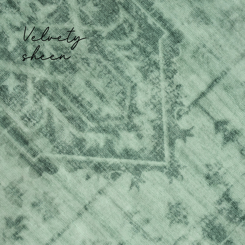 Sybaki Aurora Emerald Green Rug