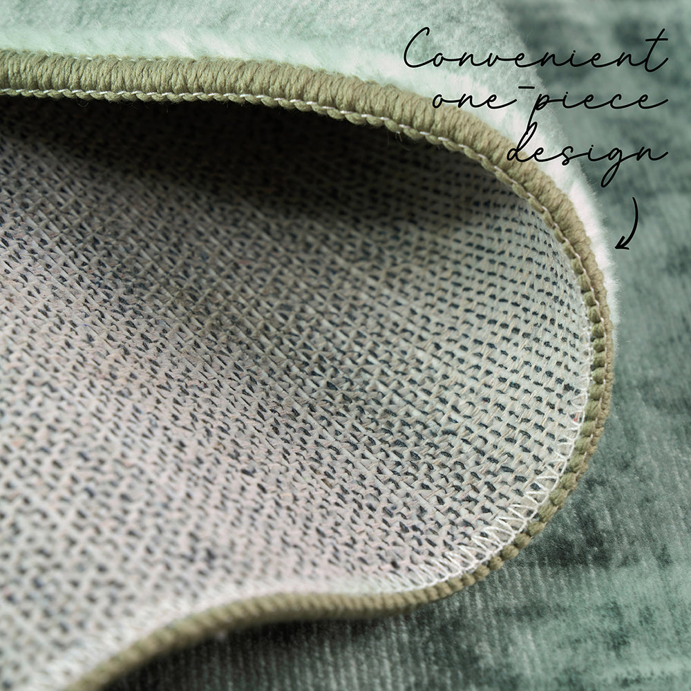 Sybaki Aurora Emerald Green Rug