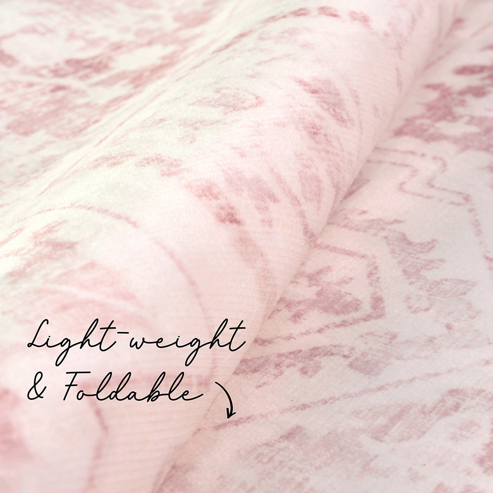 Sybaki Aurora Rose Quartz Rug