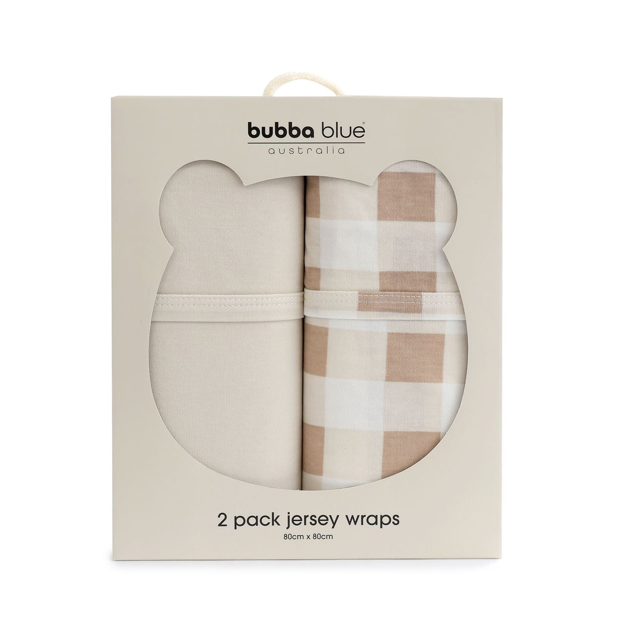 Bubba Blue Sundae Jersey Swaddle Wraps 2pk