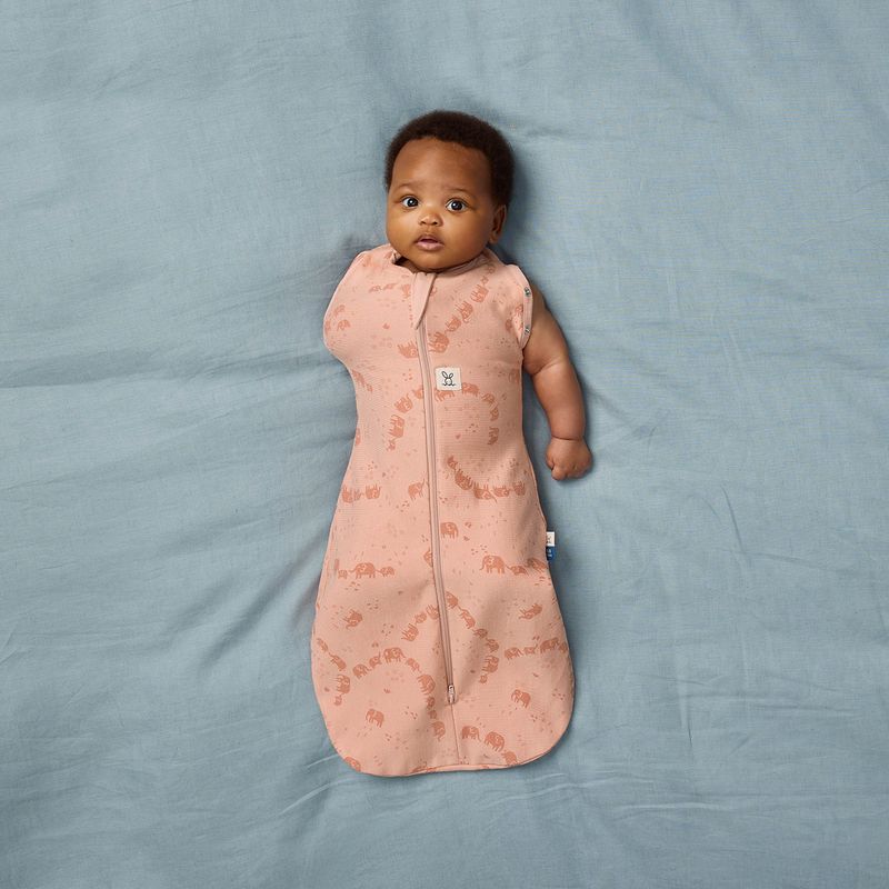 ErgoPouch Cocoon Swaddle Bag 0.2 Tog 3-6m Elephant Parade
