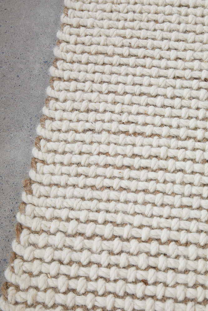 Sybaki Liliana Cove Cream Runner Rug