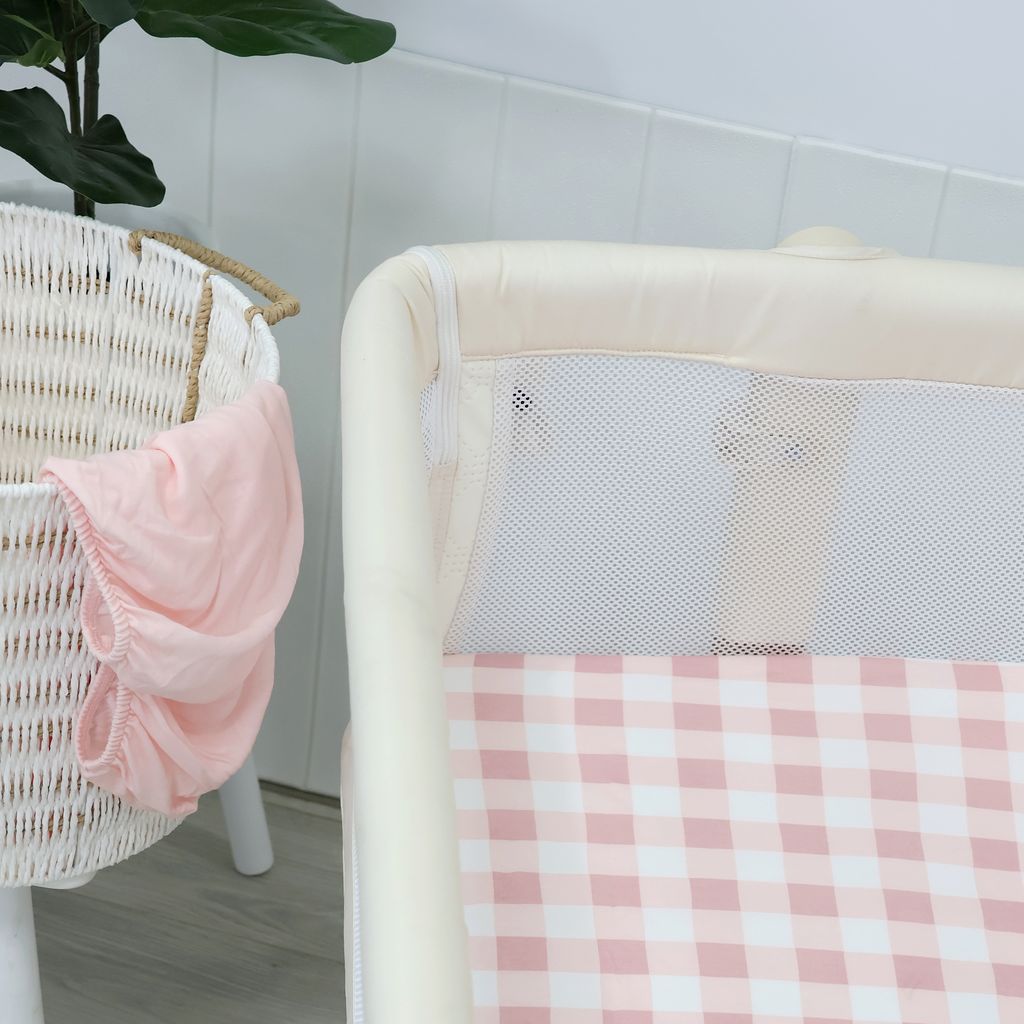 Bubba Blue Sundae Jersey Bedside Sleeper Fitted Sheets 2pk