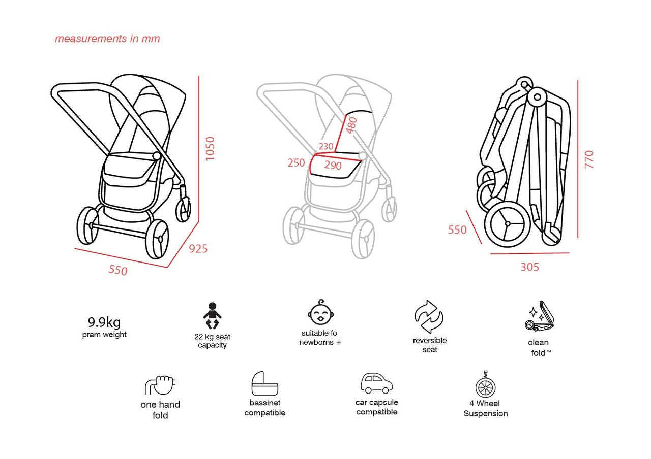 Valco Baby Snap Ultra Series 2 Pram