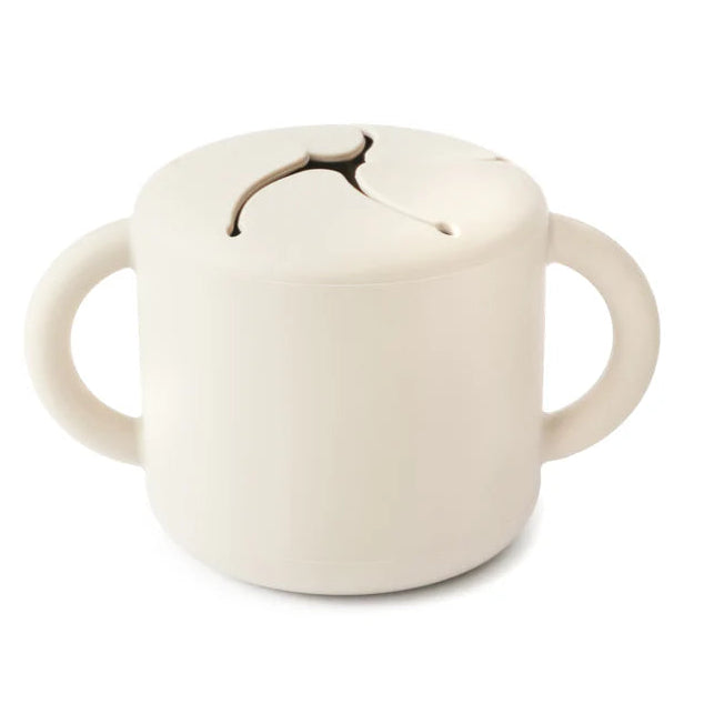 Mushie Snack Cup IVORY