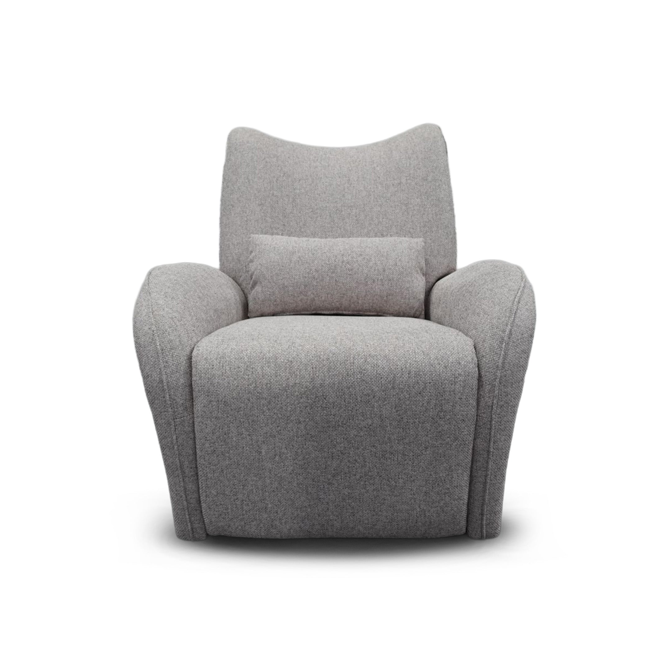 Eldita Kinisi Reclining Rocking Chair Truffle Dobby Performance Weave