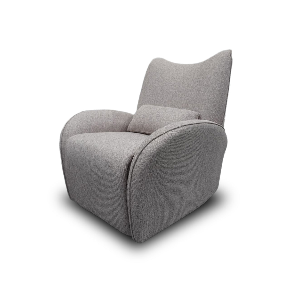 Eldita Kinisi Reclining Rocking Chair Truffle Dobby Performance Weave