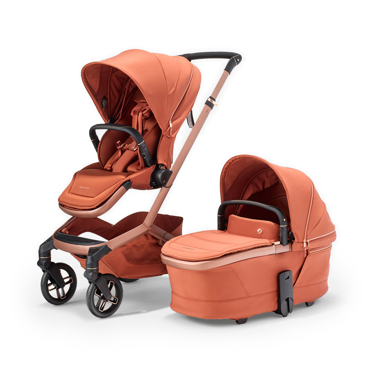 Maxi Cosi Fame+ Stroller with Bassinet Bundle