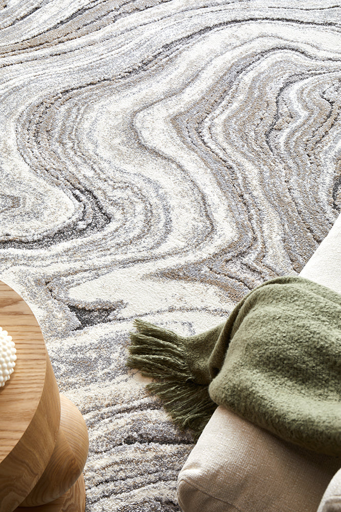 Sybaki Zuzu Grey Rug