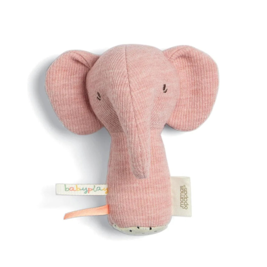 Mamas & Papas Babyplay Mini Rattle Edie Elephant