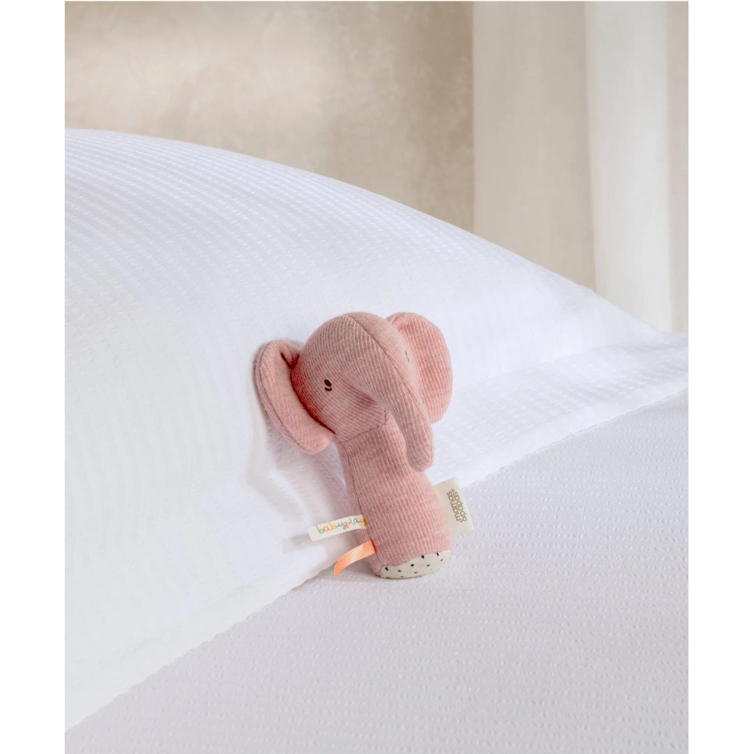 Mamas & Papas Babyplay Mini Rattle Edie Elephant