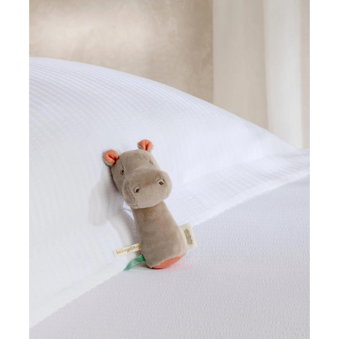 Mamas & Papas Babyplay Mini Rattle Henry Hippo