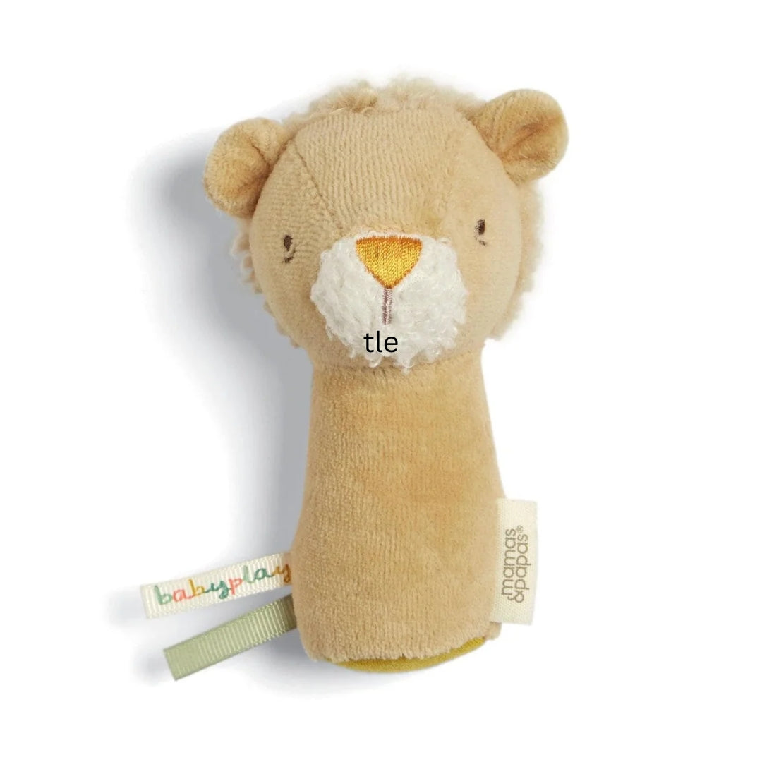 Mamas & Papas Babyplay Mini Rattle Lenny Lion