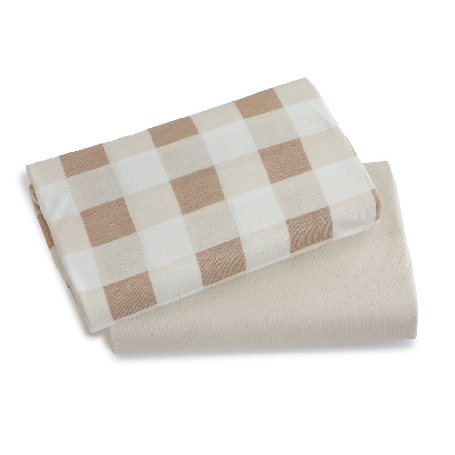 Bubba Blue Sundae Jersey Bedside Sleeper Fitted Sheets 2pk
