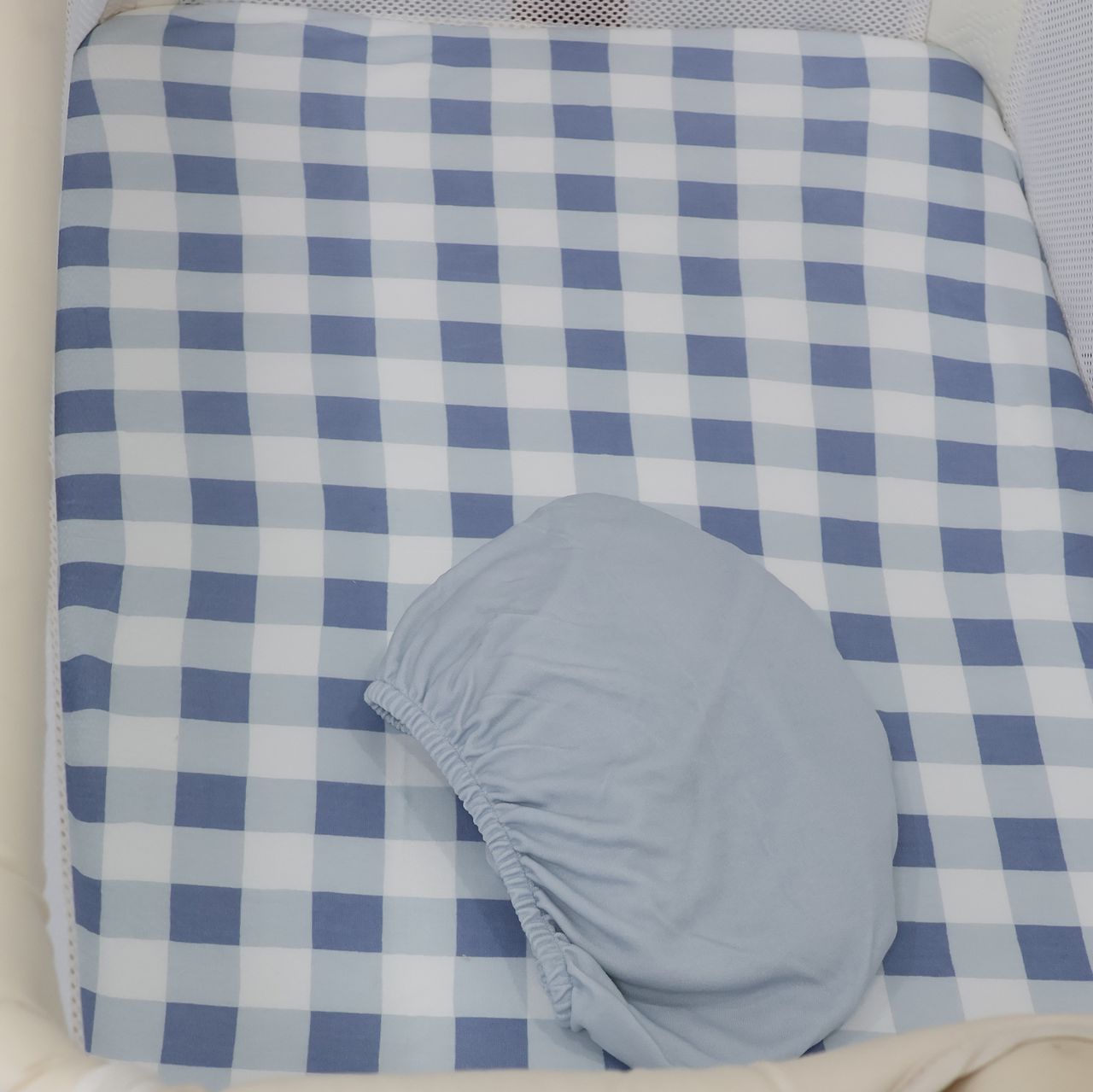 Bubba Blue Sundae Jersey Bedside Sleeper Fitted Sheets 2pk