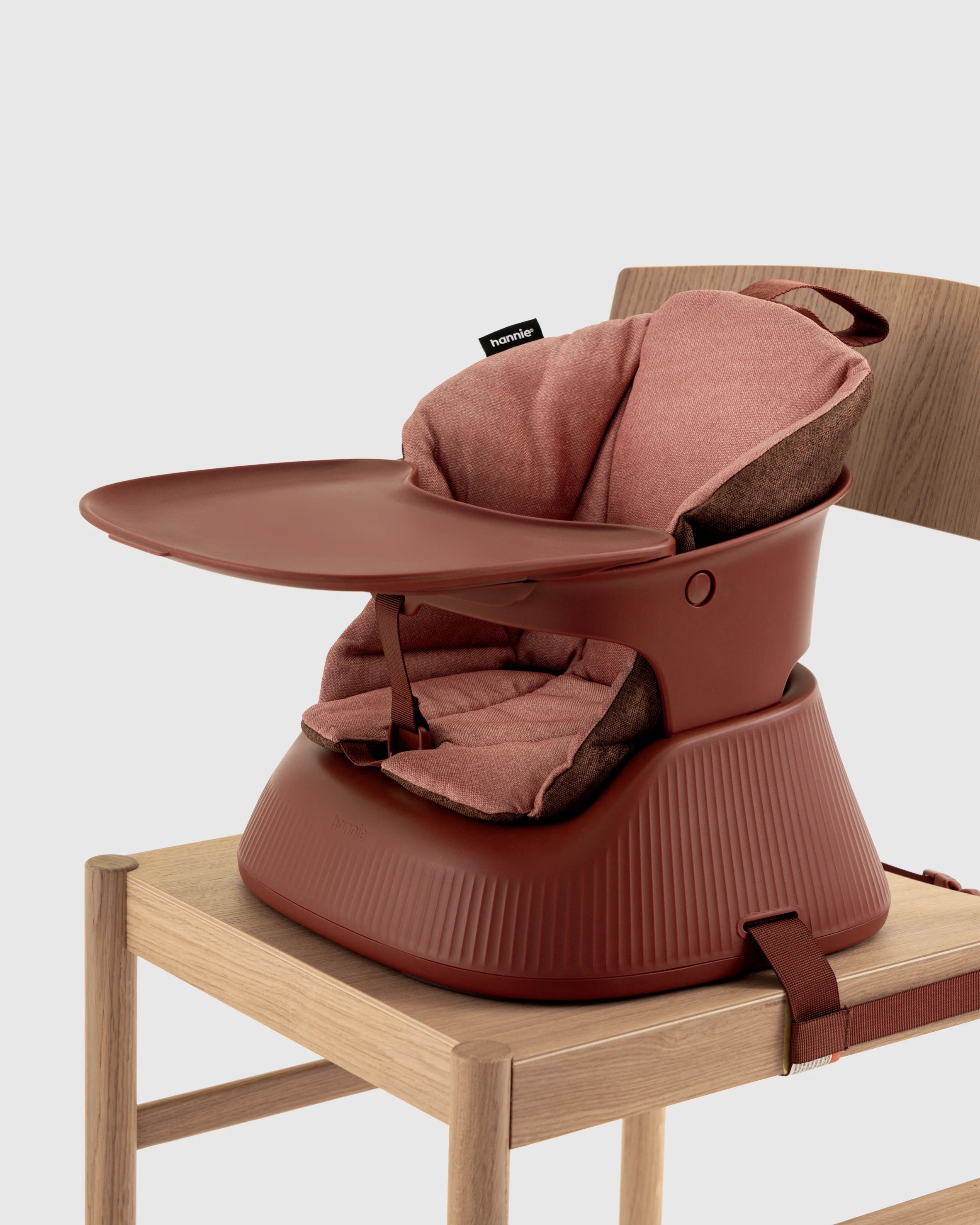 Brown baby high chair
