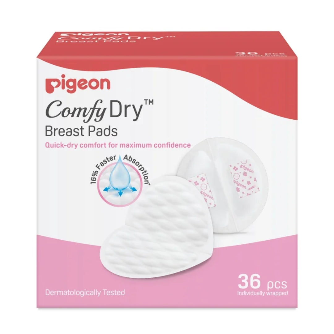 Pigeon ComfyDry Breast Pads 36 pk