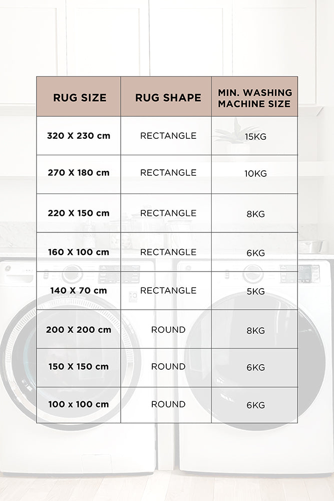 Sybaki Everly Lee Natural Washable Rug