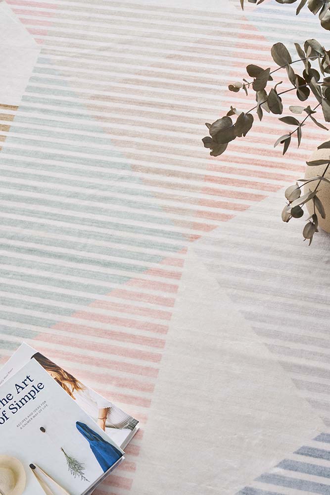Sybaki Everly Geo Pastel Rug