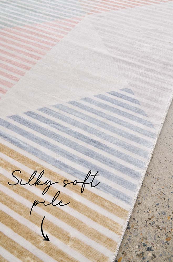 Sybaki Everly Geo Pastel Rug