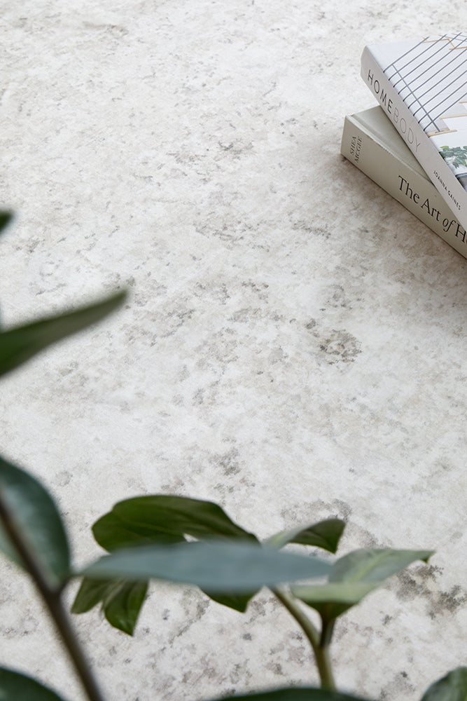 Sybaki Everly Marble Washable Rug