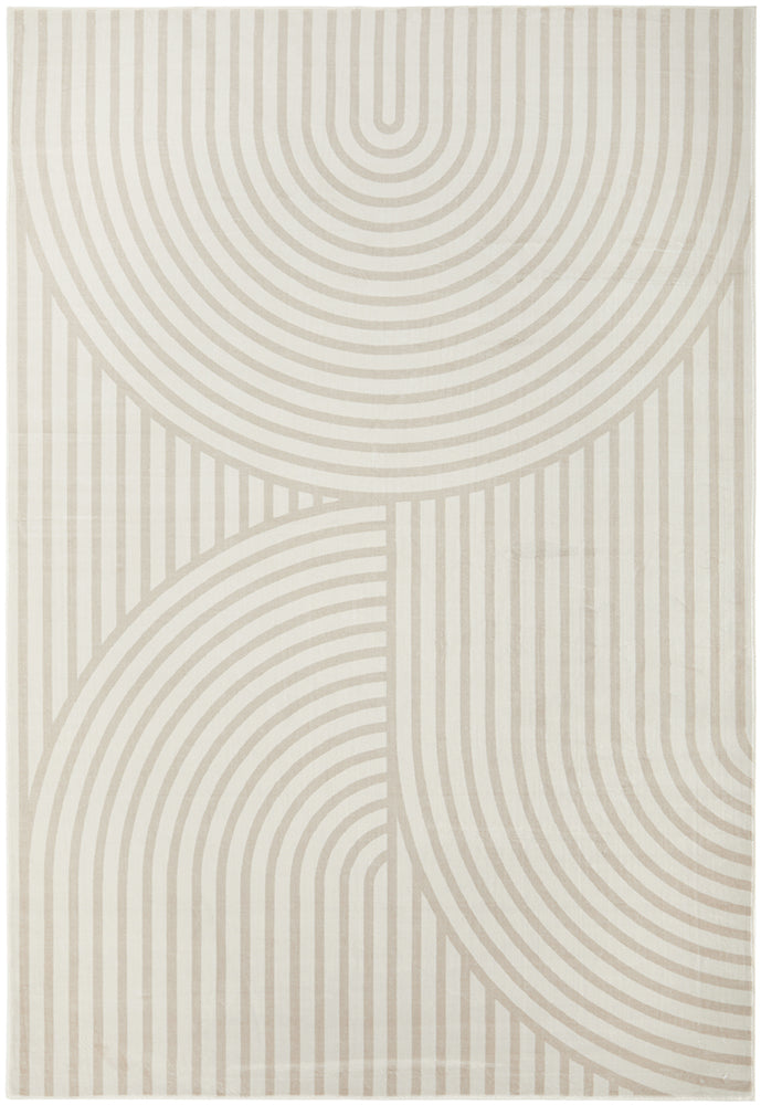Sybaki Everly Curl Natural Washable Rug