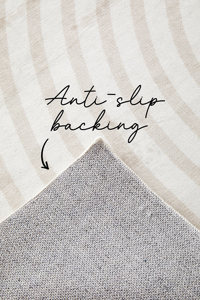 Sybaki Everly Curl Natural Washable Rug