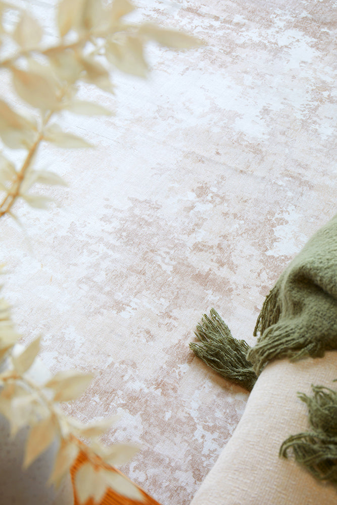 Sybaki Everly Maddie Natural Washable Rug