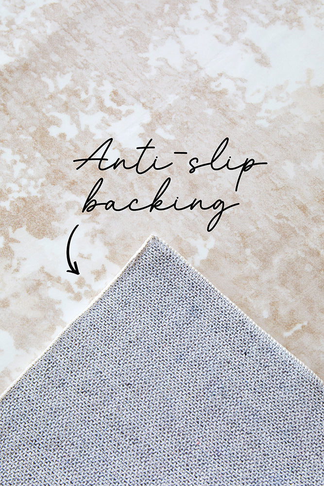 Sybaki Everly Maddie Natural Washable Rug