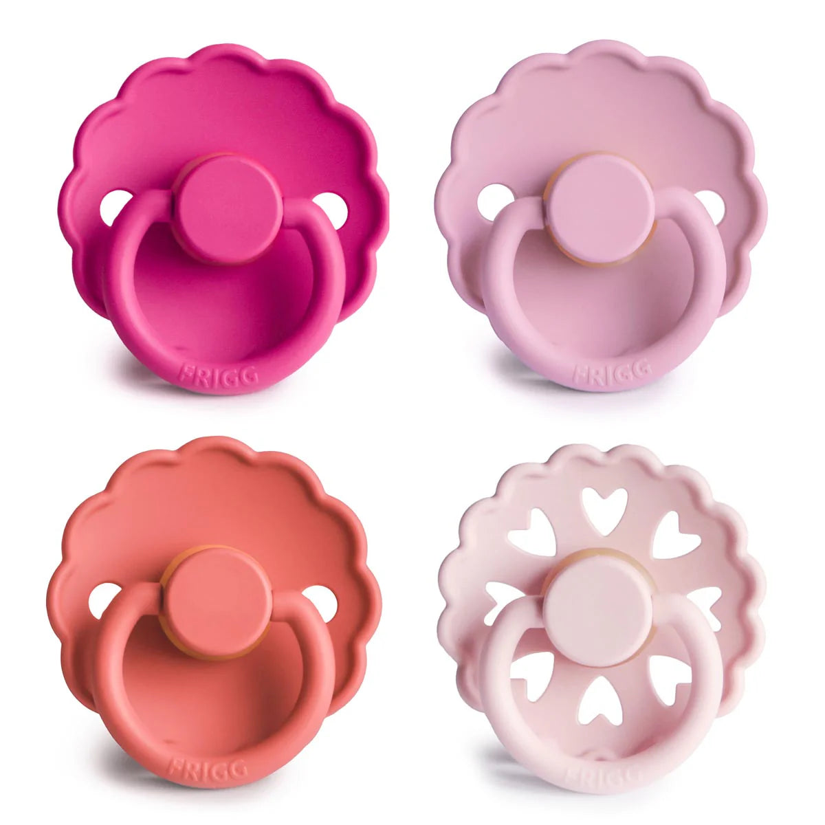 Frigg 4 Pack Latex Pacifiers