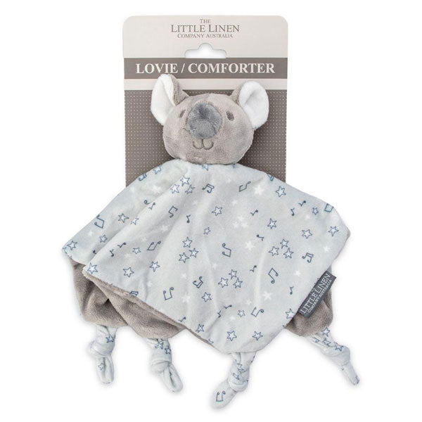 The Little Linen Company Lovie/Comforter Cheeky Koala