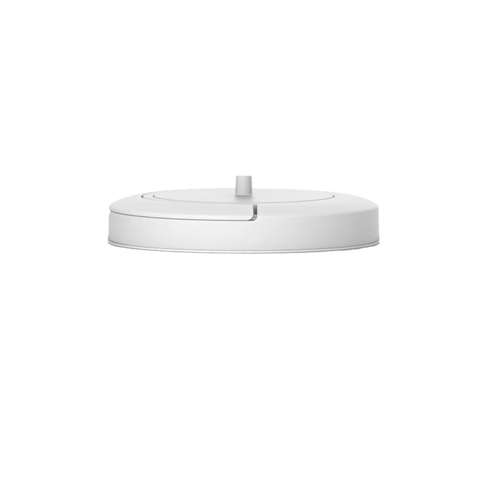 White cylindrical