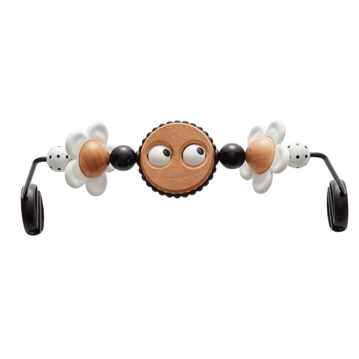 BabyBjorn Toy for Baby Bouncer Googly Eyes Black & White
