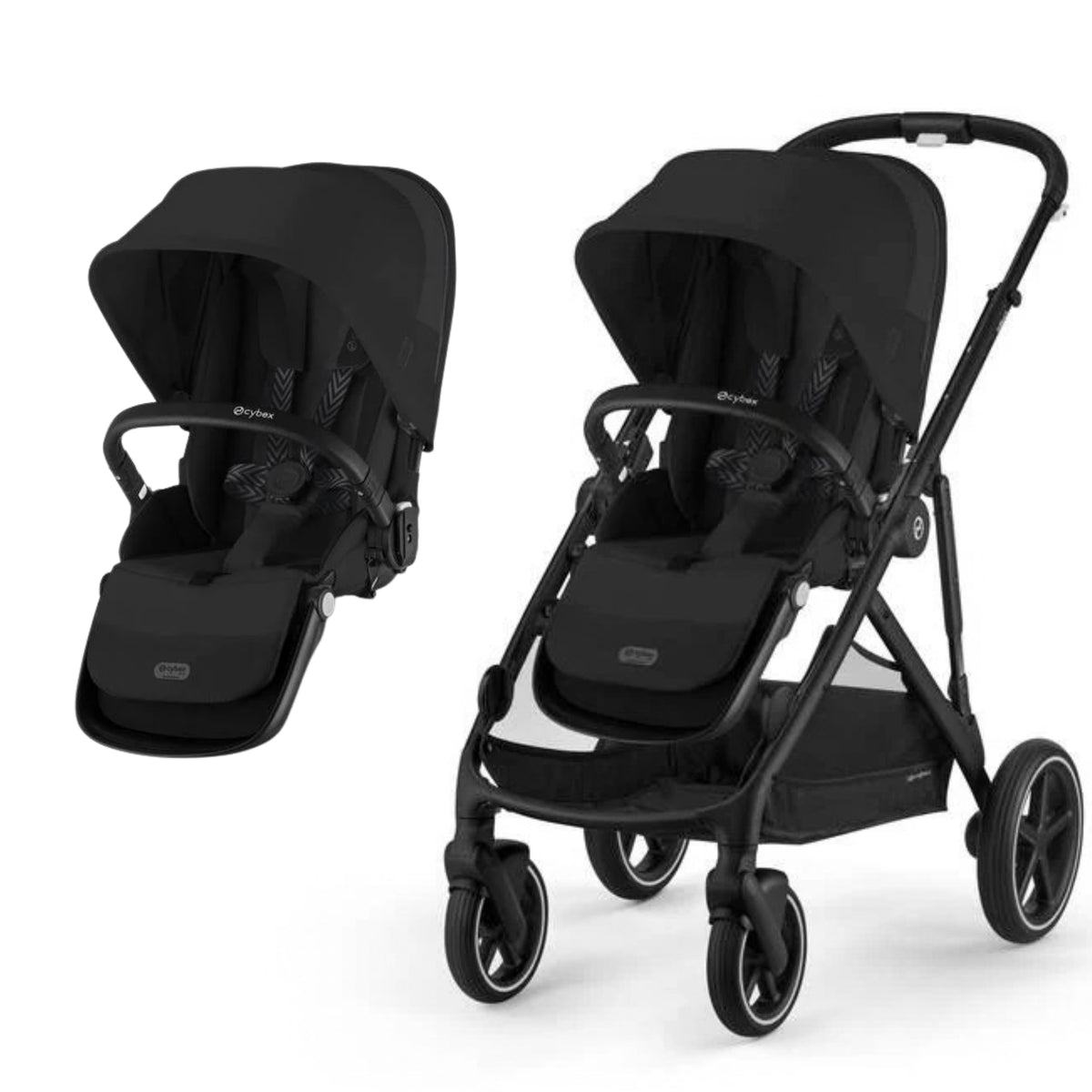 Cybex Gazelle S Pram V26 + Gazelle S Second Seat